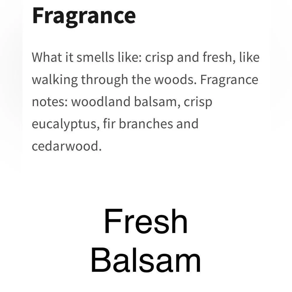 BBW Fresh Balsam Foaming Hand Soap and Fall In Bloom Body Cream Set of 2 NWT